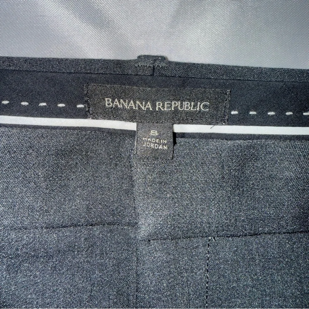 Banana Republic Women’s‎ Corporate Business Pants Dark Gray/Black Stripe